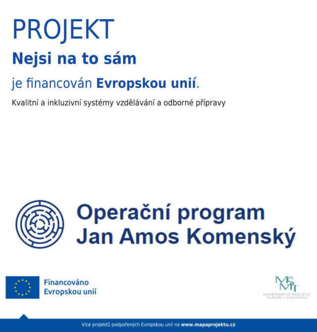 Projekt - Nejsi na tom sám